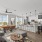 Wide open living areas flooded with natural light
