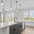 kitchen with an island and stainless steel appliances